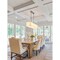 Z-Lite Viviana Linear Chandelier, 7-Light, 11.5 In.W x 49 In.L x 11.5 In.H, Polished Nickel/Alabaster 345-49L-PN - alternate 2